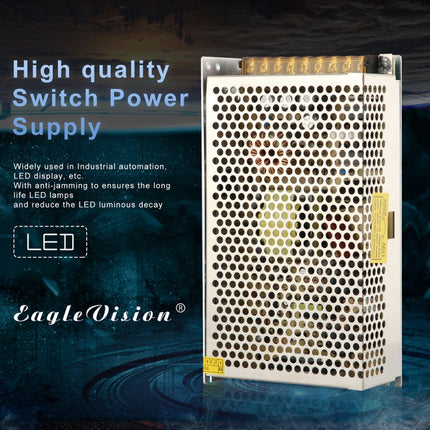 AC 110 / 220V to DC 12V 20A 240W Power Adapter AC-DC Converter Step Down Module Voltage Transformer Switch Power, 20A 240W