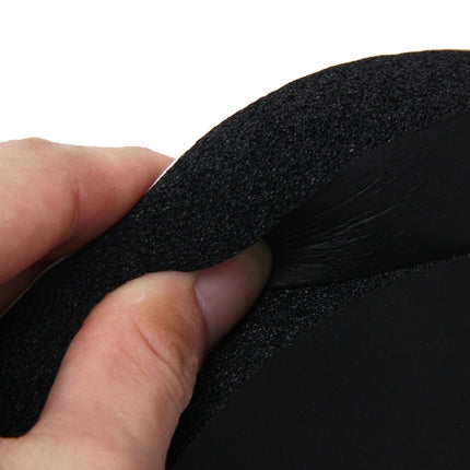 2 PCS Car Sound Insulation Speaker Soundproof Cotton with Self Adhesive Car Sound Insulation Cotton, Outer Diameter : 19.5 cm, Inner Diameter: 14.3 cm, Car Speaker Soundproof Cotton