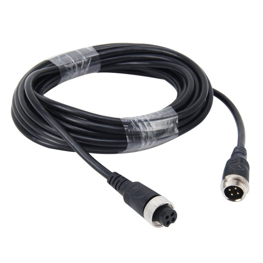 10m M12 4P Aviation Connector Video Audio Extend Cable for CCTV Camera DVR, 10m