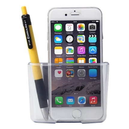 SHUNWEI Car Storage Bag Car Storage Box Bonded Phone Holder Transparent Mobile Phone Box