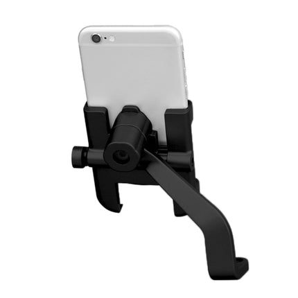 Motorcycle Rear View Mirror Aluminum Alloy Phone Bracket, Suitable for 60-100mm Device, Rear View Mirror for 60-100mm