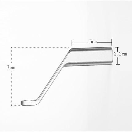 Motorcycle Rear View Mirror Aluminum Alloy Bracket, Random Color Delivery, Mirror Aluminum Alloy Bracket,