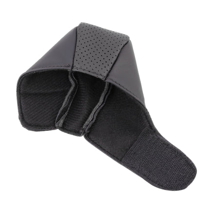 Universal Nonslip Breathable Genuine Leather Car Gear Shift Knob Cover