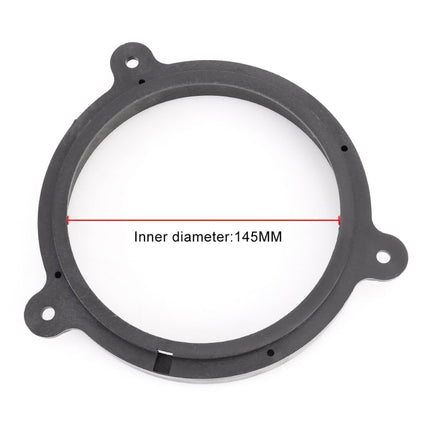 2 PCS Car Auto Plastic Loudspeaker Base Horn Mat for Subaru Forester Back Door