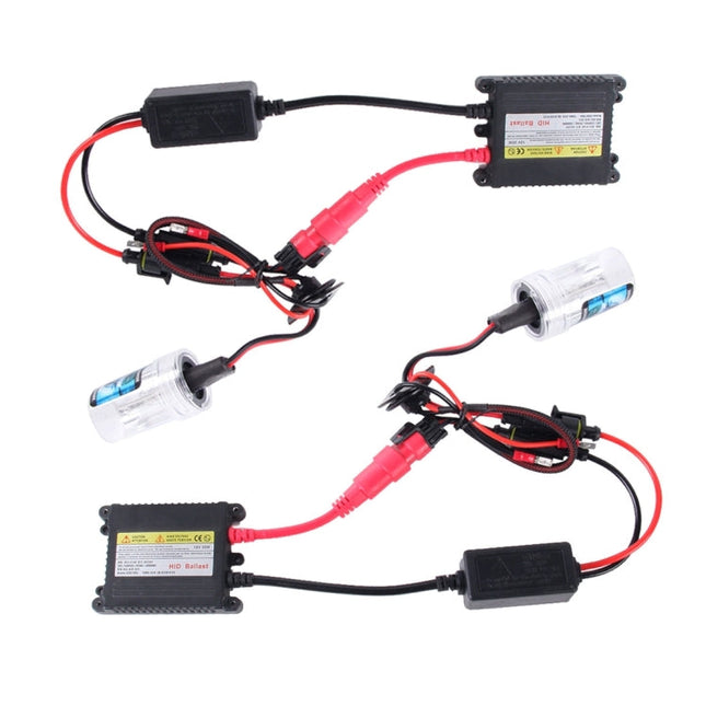 2PCS 35W H1 2800 LM Slim HID Xenon Light with 2 Alloy HID Ballast, High Intensity Discharge Lamp, Color Temperature: 4300K, H1
