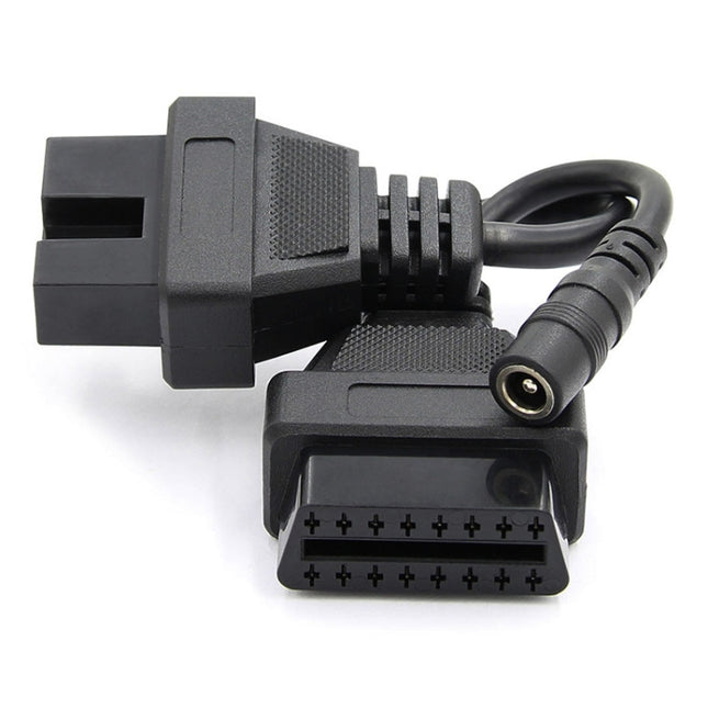 12 Pin to 16 Pin OBDII Diagnostic Cable for Mitsubishi, For Mitsubishi