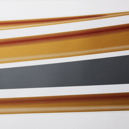 5 PCS SUV Body Decorative Strip Brand Car Streamline Shining Sticker for Toyota Prado4000 2011 Version, For 2011 Version Prado 4000