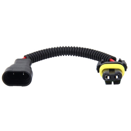 2 PCS 9005/9006 Car HID Xenon Headlight Male to Female Conversion Cable, 9005/9006