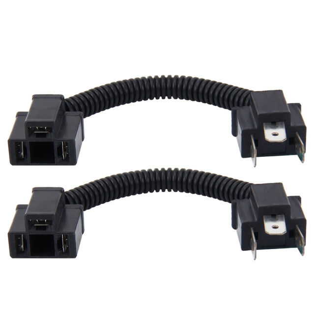 2 PCS H4 Car HID Xenon Headlight Male to Female Conversion Cable, H4