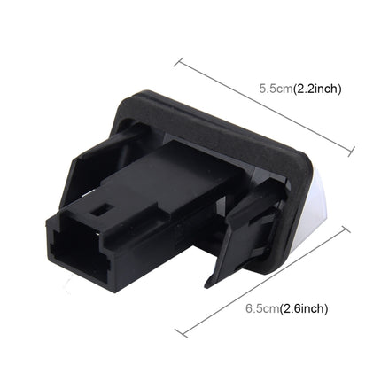 2 PCS License Plate Light with 24 SMD-3528 Lamps for Peugeot Citroen, For Peugeot