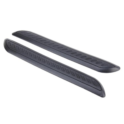 2 PCS Universal Car Auto Rubber Body Bumper Guard Protector Strip Sticker