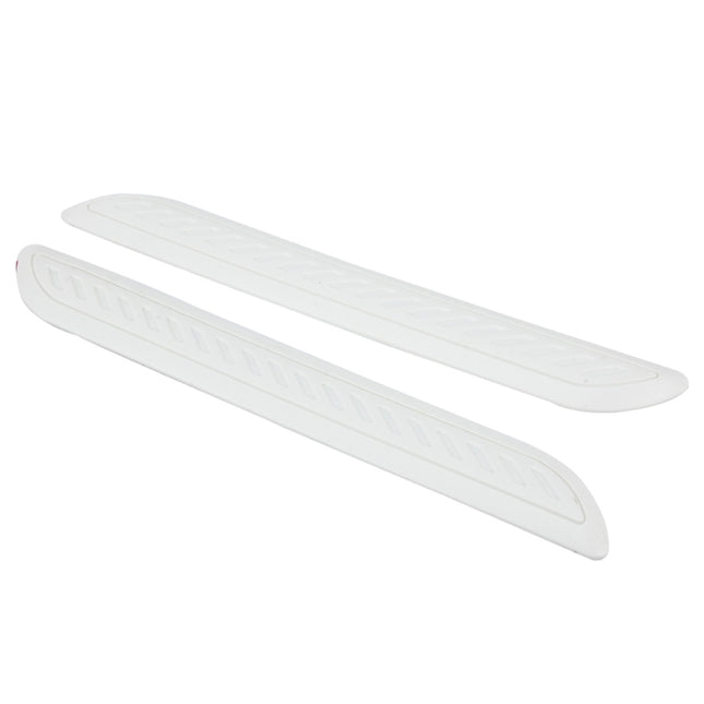 2 PCS Universal Car Auto Rubber Body Bumper Guard Protector Strip Sticker