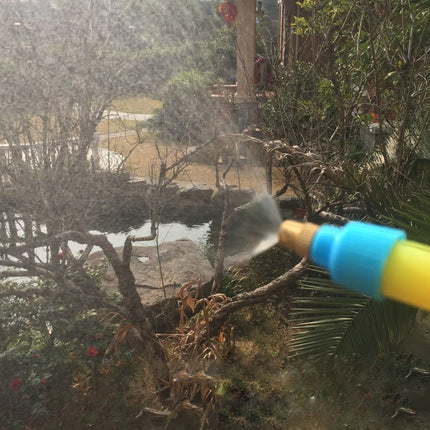 10pcs High Pressure Plastic Bottle Drink Beverage Trolley Gun Spray  Reciprocating Sprayer Coke Bottle Sprayer Manual Pressure Sprayer, Random Color Delivery, 10 PCS