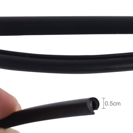 5m Car Decorative Strip PVC Chrome Decoration Strip Door Seal Window Seal, Transparent, White, Black, Grey, Blue, Red