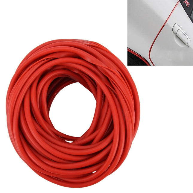 5m Car Decorative Strip PVC Chrome Decoration Strip Door Seal Window Seal, Transparent, White, Black, Grey, Blue, Red