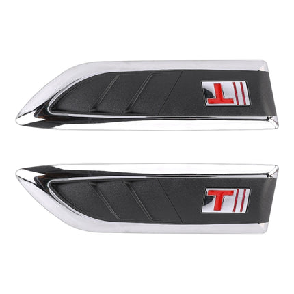 2 PCS Car Side Air Intake Flow Vent Fender Decorative Stickers Cover, Side Air Intake Flow Vent Cover