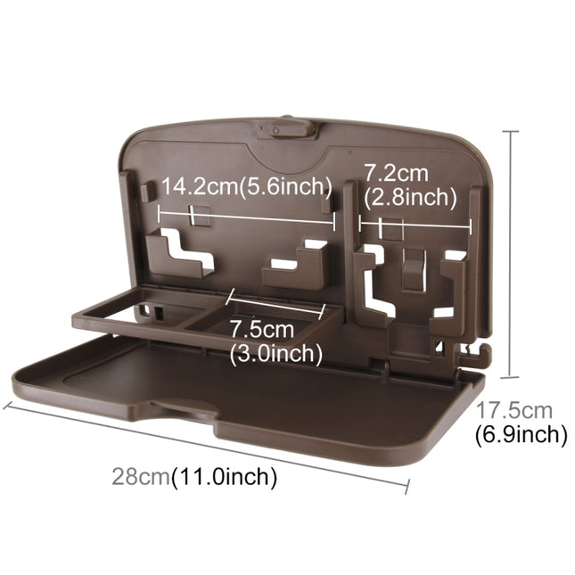 SHUNWEI SD-1509 Car Auto Back Seat Folding Table Drink Food Cup Tray Holder Stand Desk Multi-purpose Travel Dining Tray, SD-1509, Travel Dining Tray