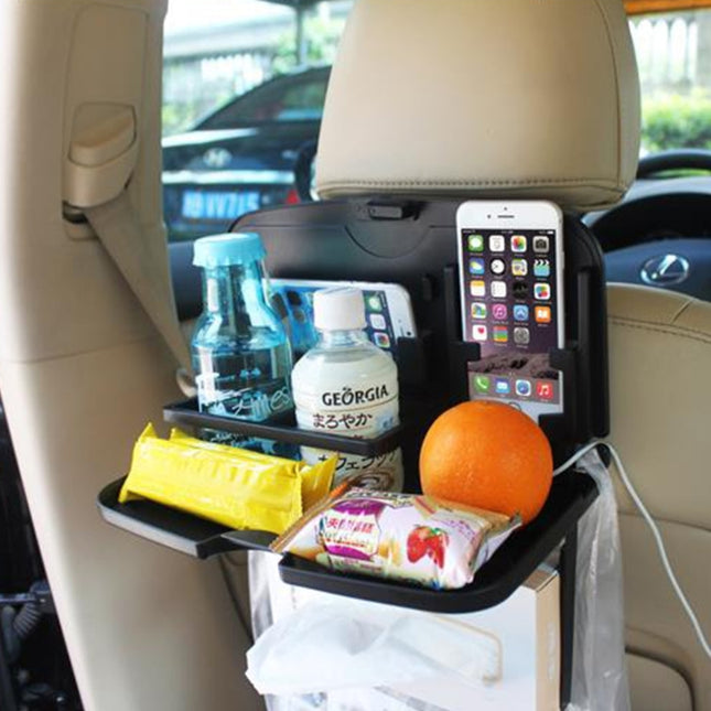 SHUNWEI SD-1509 Car Auto Back Seat Folding Table Drink Food Cup Tray Holder Stand Desk Multi-purpose Travel Dining Tray, SD-1509, Travel Dining Tray