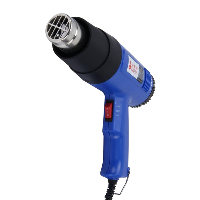 DINGGUAGUA 1800W Industrial Heavy Duty Professional Adjustable Temperature from 50 Degrees Celsius to 650 Degrees Celsius Heat Air Gun Tool with Temperature Display, Temperature Display 50  to 650 Degrees