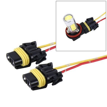 2 PCS Car Auto LED Bulb Socket Holder (No Including Light), 1156, 1157, 7440, 7443, 9005, 9006, H1/H3, H4, H7, H8/H11, T10