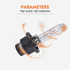 2 PCS D2R 35W 3800 LM 4300K HID Bulbs Xenon Lights Lamps, DC 12V