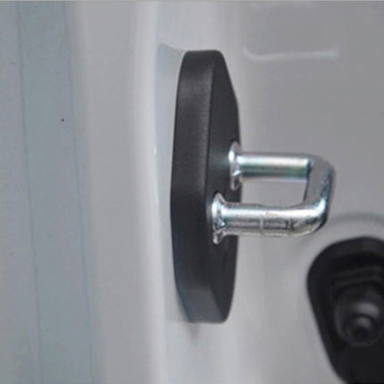 4 PCS Car Door Lock Buckle Decorated Rust Guard Protection Cover for NISSAN and Venucia, For NISSAN