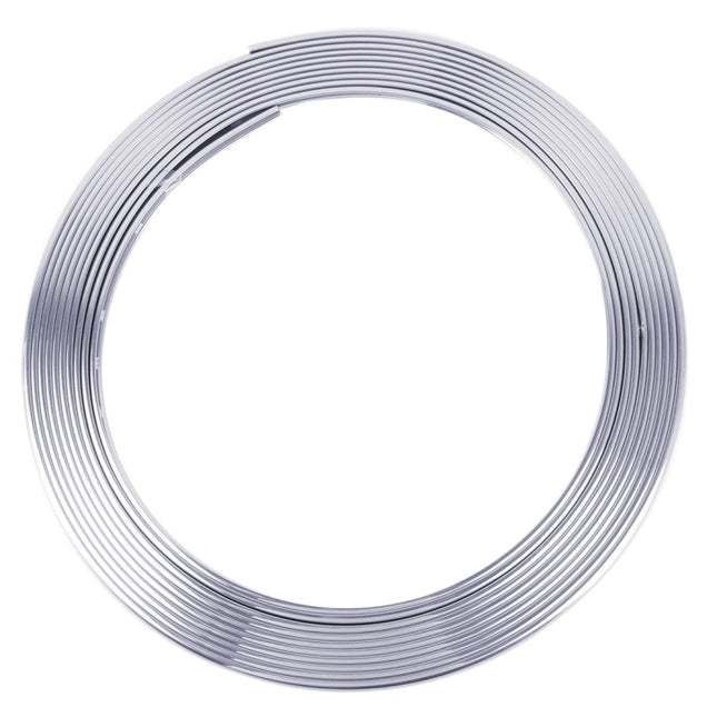 Universal Decorative Scratchproof Stickup 8M Flexible Car Wheel Hub TRIM Mouldings Shining Decoration Strip, 8m Shining, 8m