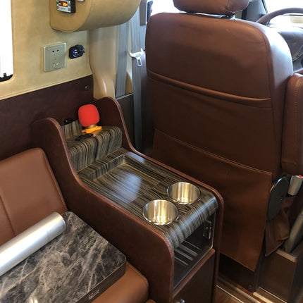 Stainless Steel Drop-in Cup Holder Table Drink Holder for RV Car Truck Camper, Size: 6.8 x 5.6cm, Size: 6.8 x 5.6cm