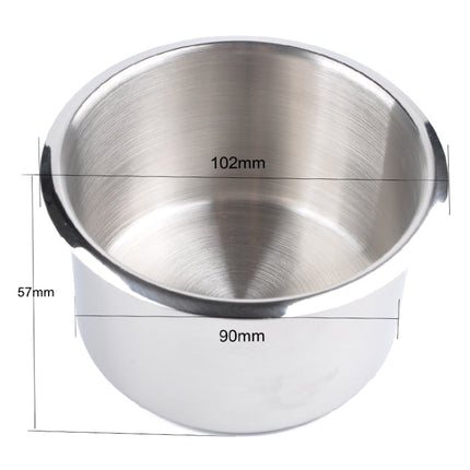 Stainless Steel Drop-in Cup Holder Table Drink Holder for RV Car Truck Camper, Size: 9 x 5.7cm, Size: 9 x 5.7cm