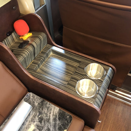 Stainless Steel Drop-in Cup Holder Table Drink Holder for RV Car Truck Camper, Size: 9 x 5.7cm, Size: 9 x 5.7cm