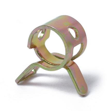 10 PCS 18mm Car Spring Clip Fuel Line Hose Clip Water Pipe Air Tube Clamp Fastener, 10 PCS 18mm