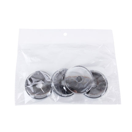 4 PCS Metal Car Styling Accessories Car Emblem Badge Sticker Wheel Hub Caps Centre Cover, Wheel Hub Caps D