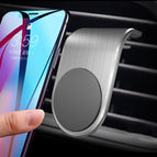 Air Outlet Mobile Phone Holder / Silver