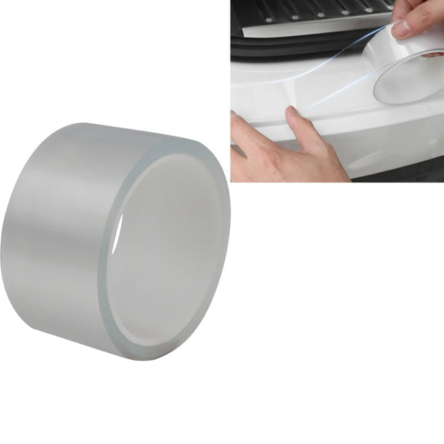 Universal Car Door Invisible Anti-collision Strip Protection Guards Trims Stickers Tape, Size: 5cm x 5m