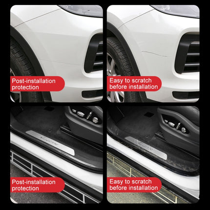 Universal Car Door Invisible Anti-collision Strip Protection Guards Trims Stickers Tape, Size: 5cm x 5m, Size: 5cm x 5m