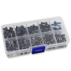 180 PCS Tactile Push Button Switch Kit Micro Switch