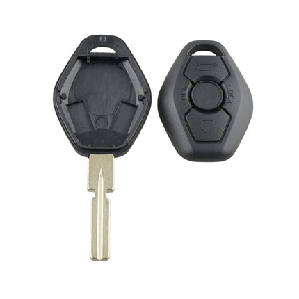For BMW 1 / 3 / 5 / 6 / 7 Series & X3 / X5 / Z3 / Z4 Car Keys Replacement Car Key Case, with HU58 Blade, without Battery, HU58 Blade