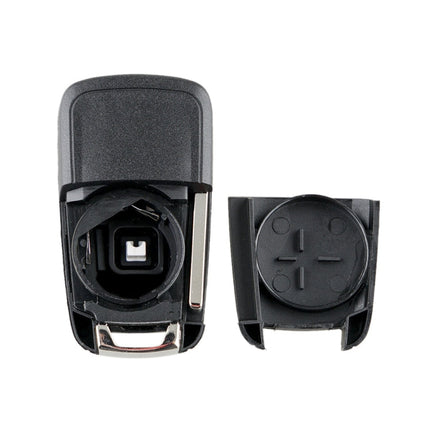 For Opel Car Keys Replacement 3 Buttons Car Key Case with Foldable Key Blade