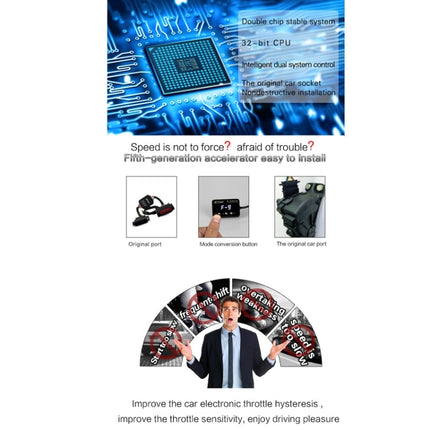 TROS KS-5Drive Potent Booster for Toyota hilux Revo 2017-2022 Electronic Throttle Controller, For Toyota hilux Revo