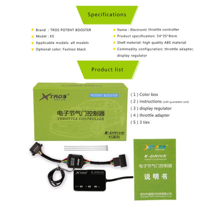 TROS KS-5Drive Potent Booster for Toyota FJ CRUISER Electronic Throttle Controller , For Toyota FJ Cruiser