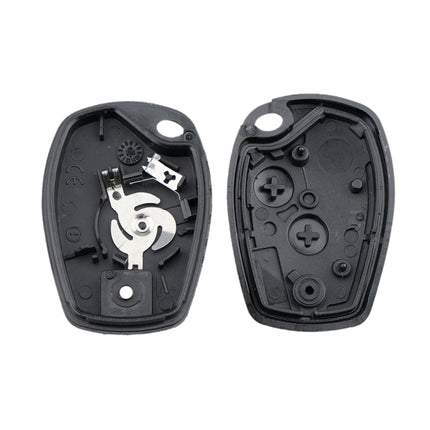 For RENAULT Clio / Megane / Laguna / Kangoo Car Keys Replacement 2 Buttons Car Key Case with 206 Socket, without Blade, For RENAULT Clio with 206 Socket