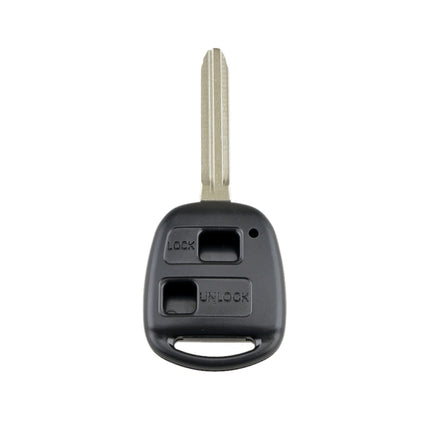 For TOYOTA Car Keys Replacement 2 Buttons Car Key Case with Key Blade, 2 Buttons