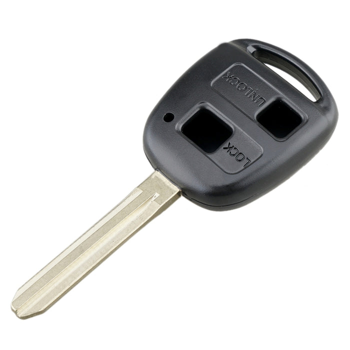 For TOYOTA Car Keys Replacement 2 Buttons Car Key Case with Key Blade, 2 Buttons