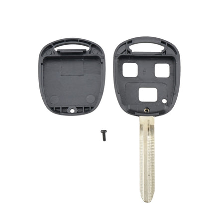For TOYOTA Car Keys Replacement 3 Buttons Car Key Case with Key Blade, 3 Buttons