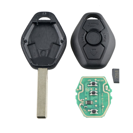 For BMW EWS System Intelligent Remote Control Car Key with Integrated Chip & Battery, Frequency: 433MHz, 433MHz