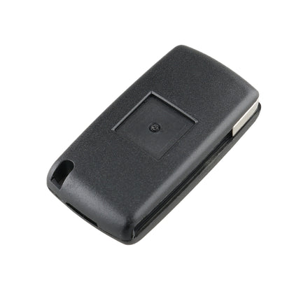 For PEUGEOT 2 Buttons Intelligent Remote Control Car Key with Integrated Chip & Battery & Holder, without Grooved, Frequency: 433MHz, 2 Buttons without Grooved
