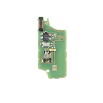 For PEUGEOT 2 Buttons Intelligent Remote Control Car Key with Integrated Chip & Battery & Holder, without Grooved, Frequency: 433MHz, 2 Buttons without Grooved