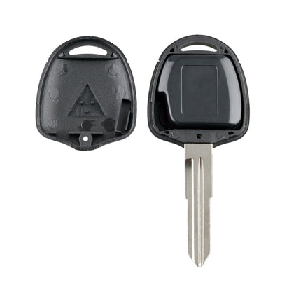 For MITSUBISHI 2 Buttons Intelligent Remote Control Car Key with 46 Chip & Battery & Right Slot, Frequency: 433MHz, For MITSUBISHI(Right)
