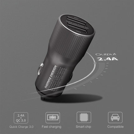 REMAX RCC221 Retour Series QC3.0 Dual USB Car Charger
