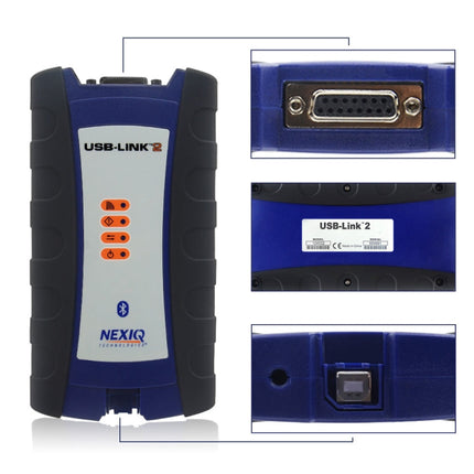 Nexiq 2 Bluetooth USB Linked Truck Diagnostic Tool Heavy Duty Truck Scanner, Heavy Duty Truck Scanner
